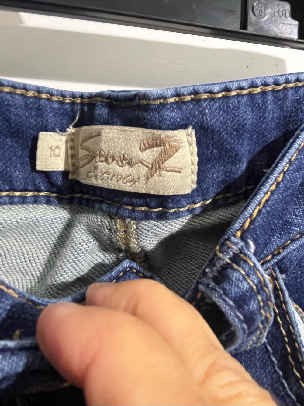Seven7 Relaxed Fit Indigo Blue Jeans - Picture 4 of 4